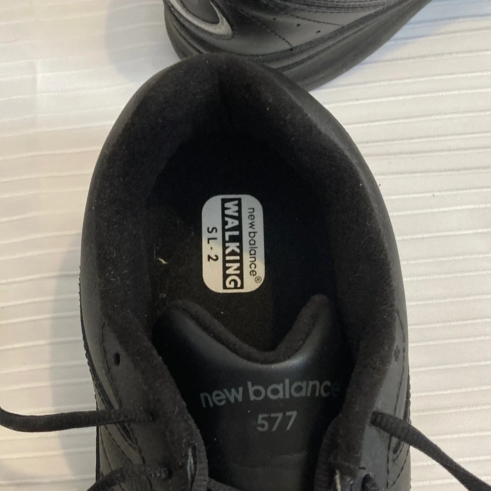 New Balance 577 Walking Men's Black 14 4E Wide XW Sneakers Shoes - Picture 6 of 11
